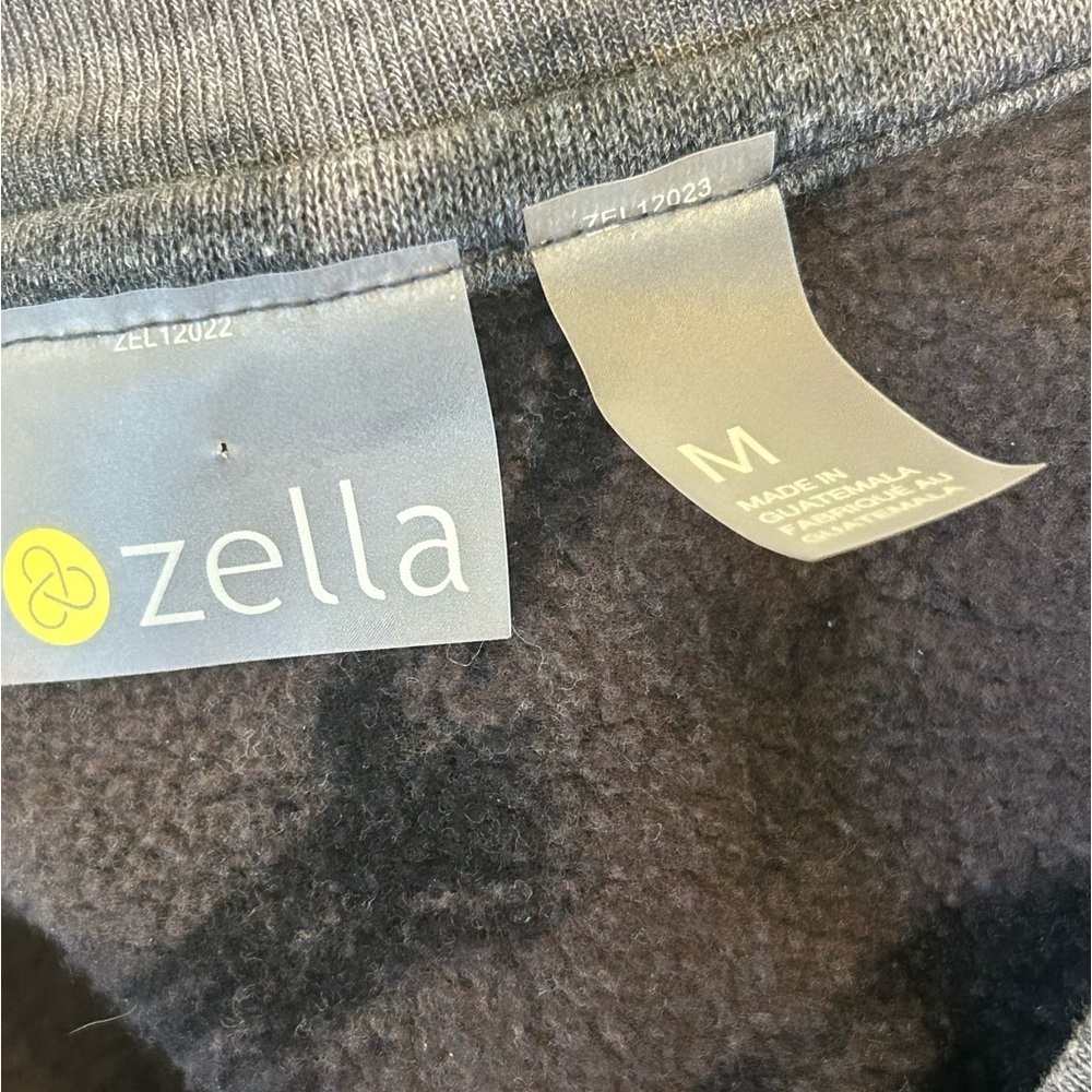 GUC Zella Womens Oversized Spiral Tie Dye Sweater Dress with Pockets Size M - Picture 3 of 8